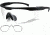 Wiley X PT-1 Sunglasses - Matte Black Frame w/ 2 Lens Package (Smoke Grey, Clear) w/ RX Insert PT-1SCRX