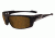 Wiley X Quake Sunglasses - Polarized Bronze Lenses, Black Frame SSQUA04