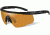 Wiley X Saber Advanced Sunglasses - Matte Black Frame w/ 2 Lens Package (Smoke Grey, Light Rust) 306