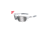 Wiley X WX Saint Silver Flash Smoke Grey/gloss White - CHSAI01