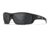 Wiley X Slay Sunglasses, Matte Black Frame, Captivate Pol Grey Lens, ACSLA14