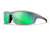 Wiley X WX Grid Sunglasses, Captivate Pol Green Mirror Lenses, CCGRDPGM