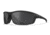 Wiley X WX Grid Sunglasses, Matte Black Frame, Grey Lens, CCGRD01