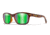 Wiley X WX HELIX Sunglasses, Captivate Polarized Green Mirror Lens/ Gloss Demi, AC6HLX07