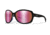 Wiley X WX Mystique - Captivate Polarized Rose Gold Mirror/ Gloss Black Frame,  ACMSQ10