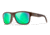 Wiley X WX OVATION Sunglasses, Captivate Polarized Green Mirror/ Matte Woodgrain, AC6OVN07