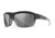 Wiley X WX Ozone Sunglasses, Matte Grey Frame, Grey Silver Flash Lens, CCOZN06