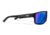 Wiley X WX Peak Sunglasses, Matte Black Frame, Peak XL Captivate Pol Blue Mirror Lens, ACPEA19XL