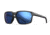 Wiley X WX Sierra Sunglasses, Matte Black Frame, Sierra Captivate Pol Blue Mirror Lens, AC6SRA09