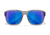 Wiley X WX Trek Sunglasses, Gloss Crystal Dark Grey Frame, Captivate Polarized Blue Mirror Lens, AC6TRK09