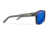 Wiley X WX Trek Sunglasses, Gloss Crystal Dark Grey Frame, Captivate Polarized Blue Mirror Lens, AC6TRK09