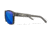 Wiley X WX Trek Sunglasses, Gloss Crystal Dark Grey Frame, Captivate Polarized Blue Mirror Lens, AC6TRK09