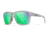 Wiley X WX Trek Sunglasses, Gloss Crystal Light Grey Frame, Captivate Polarized Green Mirror Lens, AC6TRK07