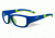 Wiley X Youth Force Flash Sunglasses,Royal Blue/Lime Green,Clear Lens YFFLA02