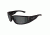 Wiley X Zak Sunglasses - Polarized Smoke Grey Lens / Gloss Black Frame ACZAK04