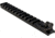 Williams Gun Sight Ace In The Hole Picatinny Scope Rail For Remington 870 w/ Fiber Optic Front Sight, Black/Red 71008