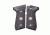 Wilson Combat Beretta 92, 96 G10 Grips, Checkered with WC Logo, Black Cherry 724FC-BC
