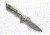 Wilson Combat Defiant Starburst Flipper, Titanium Framelock, Silver WTK-DSF