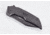 Wilson Combat EDC-X Tactical Folding Knife, X-TAC Pattern, Titanium Framelock, Black, WTK-EDCX-B