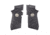 Wilson Combat EDC X9 Grips, Aggressive Starburst Pattern, G10 Black, 853BLK