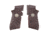 Wilson Combat EDC X9 Grips, Aggressive Starburst Pattern, G10 Black Cherry, 853BC