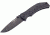 Wilson Combat Extreme Lite Carry, Black G-10 Starburst Handle, Black Plain, WTK-ELC-BG10