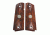 Wilson Combat Grips, Full-Size, Coco Bolo, Double Diamond, Brown 351AFS