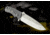 Wilson Combat Hide Fighter Fixed Blade Knife, G10, Wilson Combat/Steve Woods, Black/Grey, WTK-HF-G