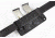 Wilson Combat Kydex Carry Double Magazine Pouch, 1911, Right Hand, 1.75in Belt, Black KC1BKR15D