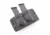 Wilson Combat Kydex Carry Double Magazine Pouch, Glock, Left Hand, 1.75in Belt, Black KC6BKL15D