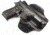 Wilson Combat Lo-Profile II Holster, Beretta 92, 96, Left Hand, 1.5in Belt, Black Leather with Shark Trim, MLP4BLSL15