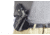 Wilson Combat Lo-Profile II Holster, Compact 1911, Right Hand, 1.5in Belt, Black Leather with Shark Trim MLP2BLSR15