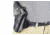 Wilson Combat Lo-Profile II Holster, Full-Size 1911, Right Hand, 1.5in Belt, Black Leather with Shark Trim MLP1BLSR15