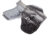 Wilson Combat Lo-Profile II Holster, Glock 17, 22, 31, Right Hand, 1.5in Belt, Black Leather with Shark Trim, MLP6BLSR15