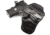 Wilson Combat Lo-Profile II Holster, Officerfts 1911, Right Hand, 1.5in Belt, Black Leather with Shark Trim, MLP3BLSR15
