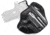Wilson Combat Lo-Profile II Leather Outside the Waistband Holster, Wilson Combat EDC X9, Right, Black, MLP9BLSR15