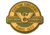 Wilson Combat Logo PVC Patch, Round, Green/Tan 880