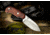 Wilson Combat Mombasa Skinner Fixed Blade Knife, Des. Ironwood, Woods, Black, WTK-MBH