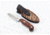 Wilson Combat Mombasa Skinner Fixed Blade Knife, Des. Ironwood, Woods, Brown, WTK-MLBE
