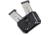 Wilson Combat Palmetto Cowhide Leather Double Pistol Magazine Pouch, 1911, Ambidextrous, Black, PLDP1BLR15