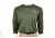 Wilson Combat Performance Long Sleeve Shirt, Green, Extra Large 827XL