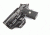 Wilson Combat Rapid Response Holster, Compact 1911, Left Hand, 1.5in Belt, Black Leather RV2BLL15