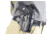 Wilson Combat Rapid Response Holster, Compact 1911, Right Hand, 1.5in Belt, Black Leather RV2BLR15
