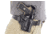 Wilson Combat Rapid Response Holster, Compact 1911, Right Hand, 1.5in Belt, Black Shark RV2BSR15