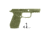 Wilson Combat Sig Sauer WCP320 Carry ll Grip Module, Green, 320-C2SGN