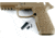 Wilson Combat Sig Sauer WCP320 Carry Polymer Grip Module, Tan, 320-CMT