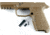 Wilson Combat Sig Sauer WCP320 Compact Polymer Grip Module, Tan, 320-CCST