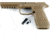 Wilson Combat Sig Sauer WCP320 Full-Size Polymer Grip Module, Tan, 320-FST