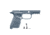 Wilson Combat Sig Sauer WCP320 X-Compact Grip Modules, Gray, 320-XCSG
