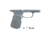 Wilson Combat Sig Sauer WCP365 XL Grip Module, Gray, 365XL-SG